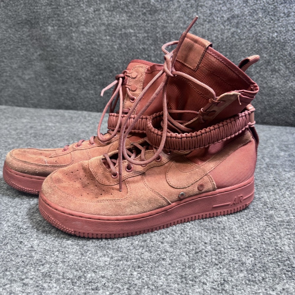 Nike SF Air Force 1 High Mens 10 Dusty Peach 864024-204 Tactical EUC